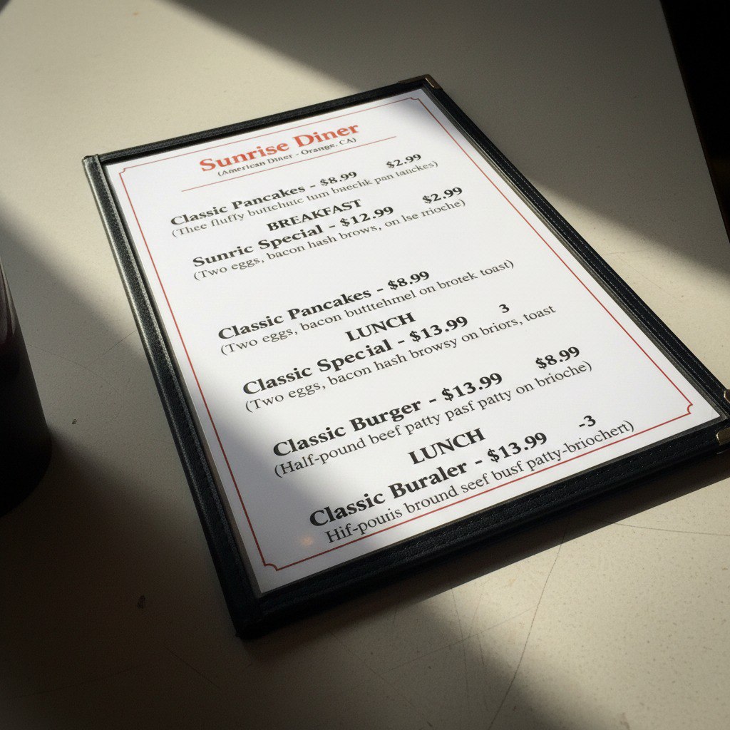 Menu photo from Jessica L.